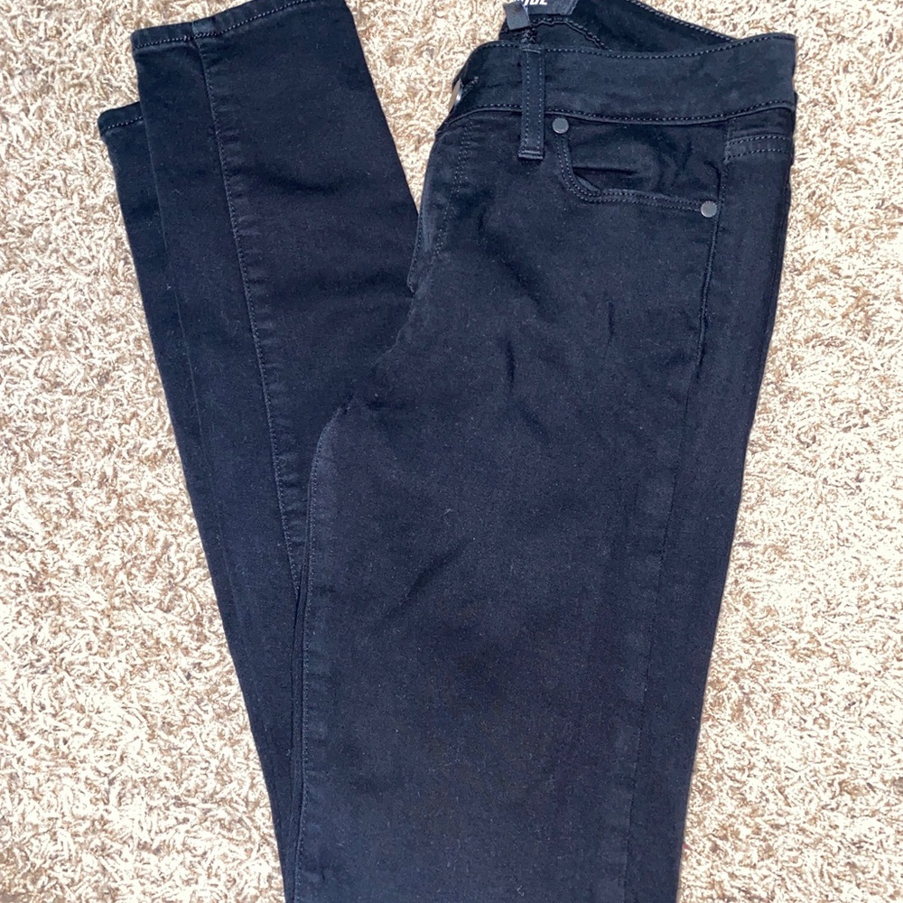 Paige Black Skinny Jeans Size 27